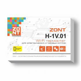 Wi-Fi термостат для газовых и электрических котлов ZONT H-1V.01