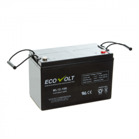 Аккумулятор герметичный свинцово-кислотный Ecovolt ML12-100