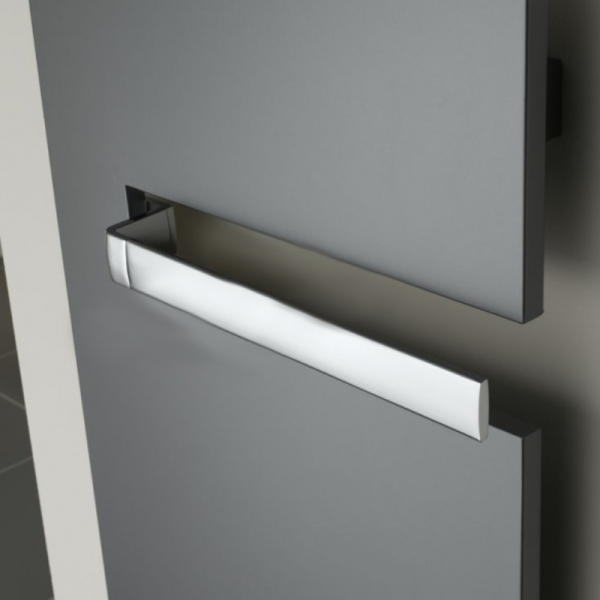 Дизайн-радиатор Arbonia Plantherm KPN10 450 R RAL 9016 /BB RAL 9006 высота 1500 (боковое)